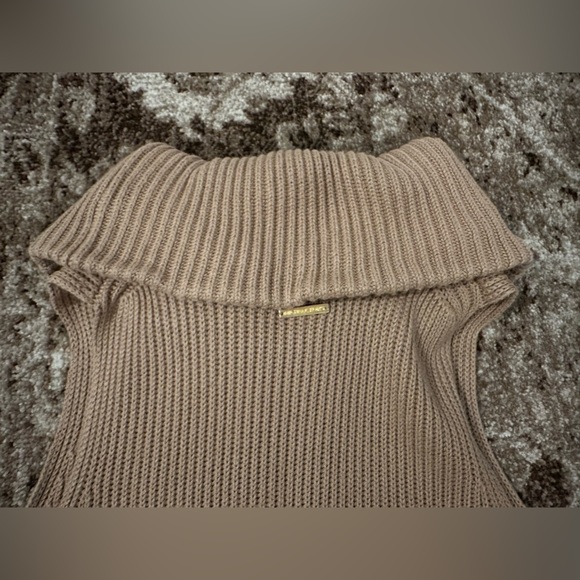 MICHAEL KORS Chunky Sleeveless Turtleneck Sweater - Size XS - Picture 7 of 8